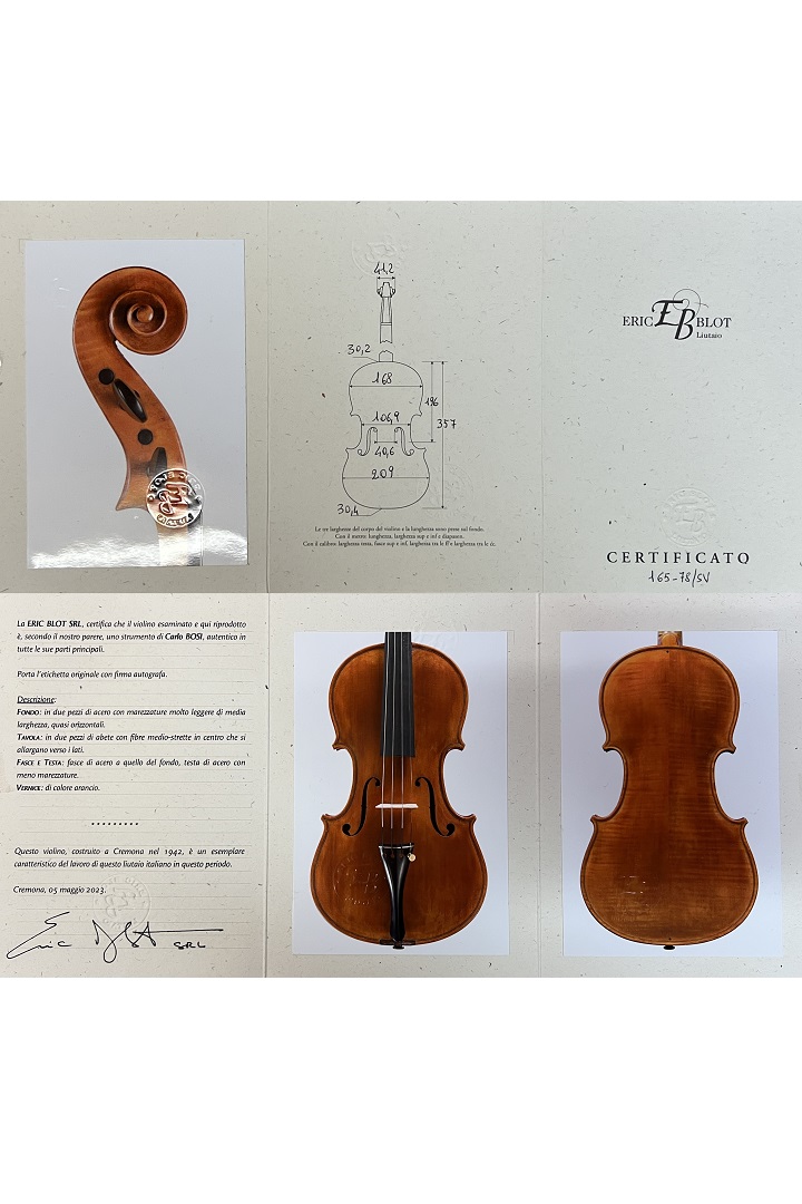 Bosi Carlo - Cremona 1942 - G-616